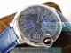 Replica Cartier Ballon Bleu de Blue Dial Crocodile Leather Strap Watch (5)_th.jpg